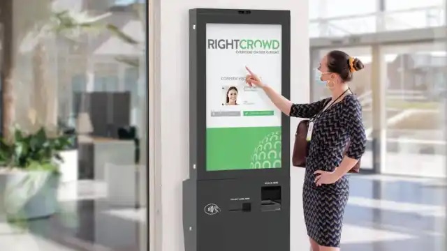 Management visitors in an organized way