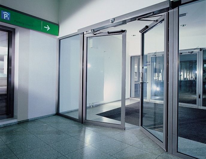 Convert manual unsecured swing door to security door