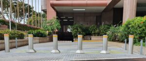 for parking or security, bollards are a preferred physical security equipment for hospitals