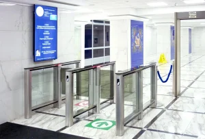 learn how pedestrian gates can contribute to healthcare facilities