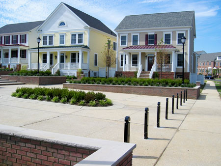 Non-crash rater bollard often use for parking management