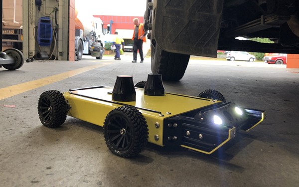 Mobile Robotic UVSS reliable and convenient